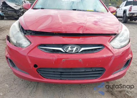 2014 Hyundai Accent Gls из США, поврежденный, VIN KMHCT4AE6EU722347